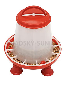 Krmítko plastové PM 5 kg na nožkách