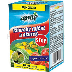 Choroby rajčat a okurek STOP - 10 ml