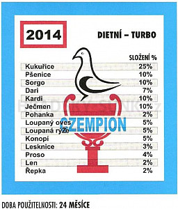 Dietní směs turbo 2014 / 20kg