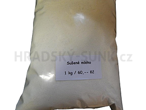Sušené krmné odpadové mléko pro hospodářská a domácí zvířata 1 kg